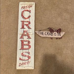 Crab decor